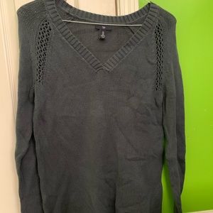 Gap long gray sweater
